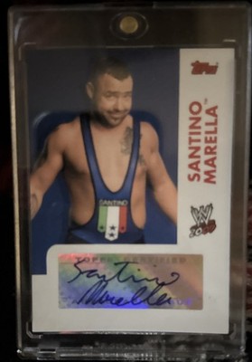 200@ Toops WWE Santino Marella Autograph 