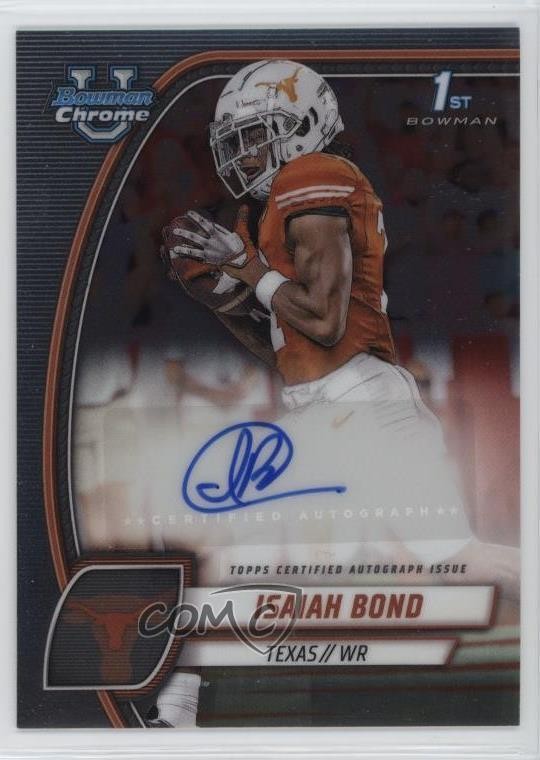 2024 Bowman U Chrome Prospect Isaiah Bond #PA-IBO Auto 15wb