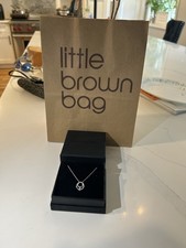 Bloomingdale s Diamant Kreis Anhänger Halske...