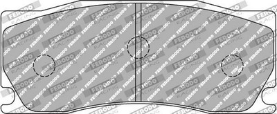 FERODO RACING Bremsbeläge Satz Bremsklötze FRP3134Z