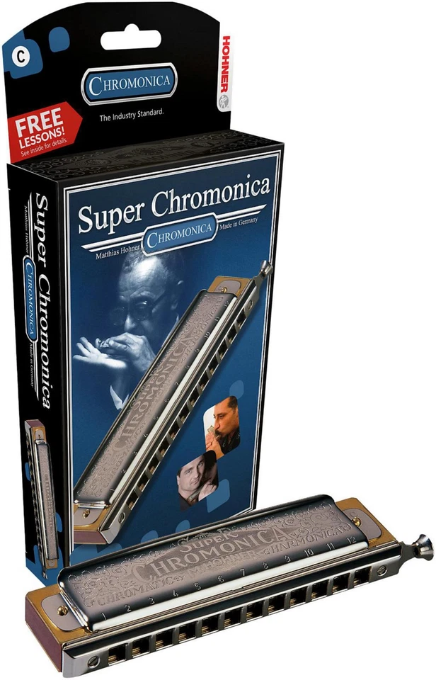 Hohner 270 Super Chromonica Chromatic Harmonica E Foto 3 de 4