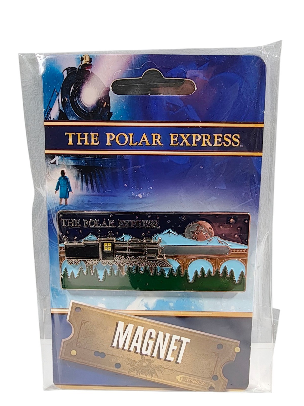 THE POLAR EXPRES Slider Train Magnet, Christmas