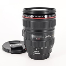 Canon EF 24-105mm f4 L IS USM Lens Scratched Front Element 930