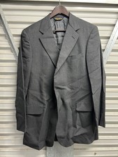 Brooks Brothers Gray Wool Sport Coat Blazer Men  s 42R Made in USA Italy Fabric
