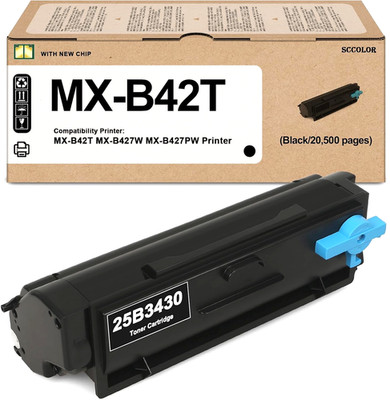 25B3430 Black Toner Cartridge for Sharp MX-B42T, MX-B427W, MX-B427PW Printers