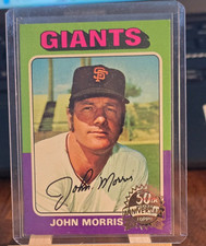 2024 Topps Heritage - 1975 Topps Originals Buybacks #577 John Morris Giants