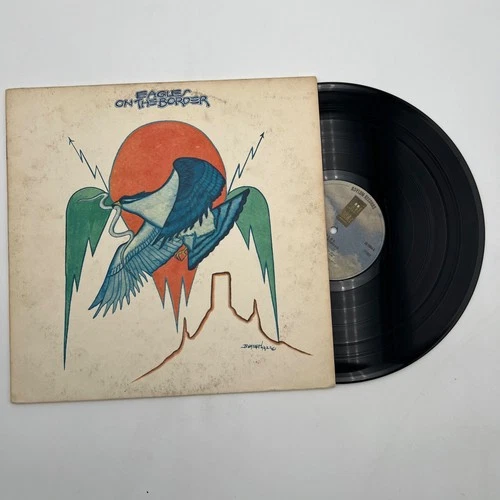 Eagles On The Border LP VG Asylum 7E-1004 1974 Already Gone Rock Clean Vinyl