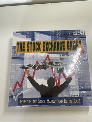 The Stock Exchange Game 2nd Edition Invest and Retire Rich - NEW Sealed