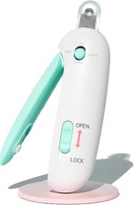 Cat Nail Clipper Trimmer Anti Splash Injury Free Safe Blade File Grooming Tool