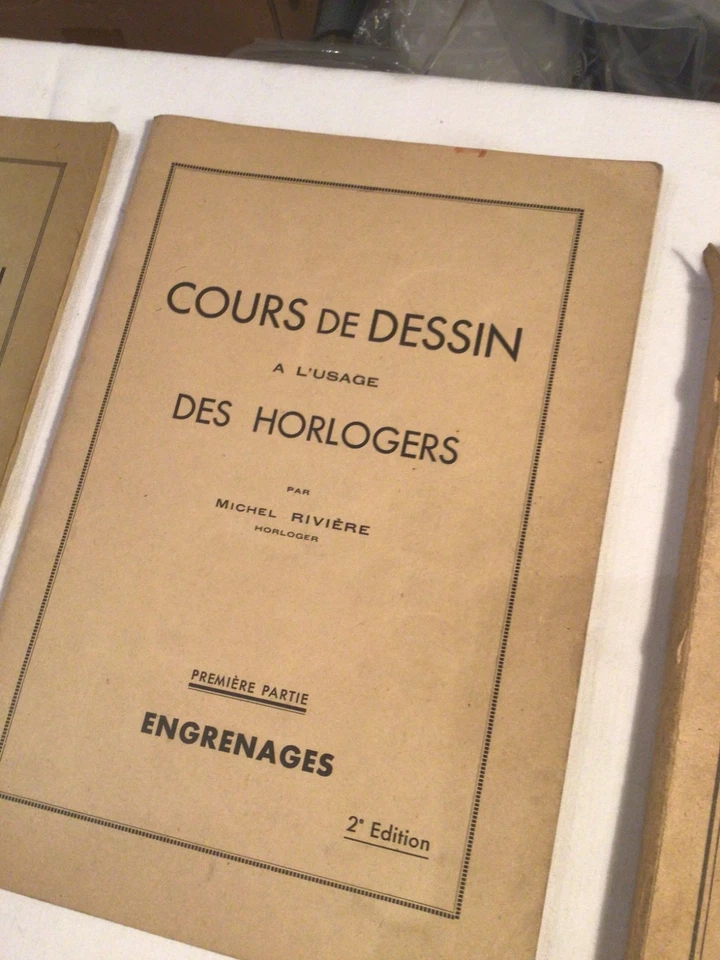 Cours horlogerie Manuel Suisse de L'Horloger rhabilleur manuel montres ancienne - Photo 4/4