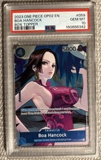 2023 One Piece Box Topper Boa Hancock OP02-059 UC PSA 10 Gem Mint English