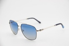 NEW CHAMPION UNWIND C03 SILVER BLUE GRADIENT SUNGLASSES FRAMES 57-15