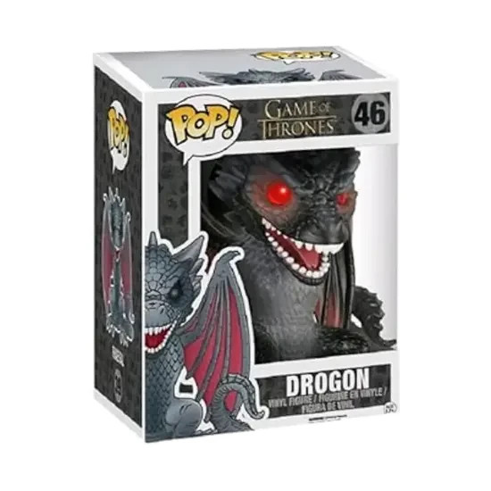 Funko Pop! Juego de Tronos Drogon #46 6" Exclusivo Abovedado