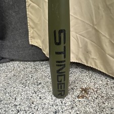 Stinger Nuke II BBCOR Certified Adult Metal Alloy Baseball Bat Olive Green Black