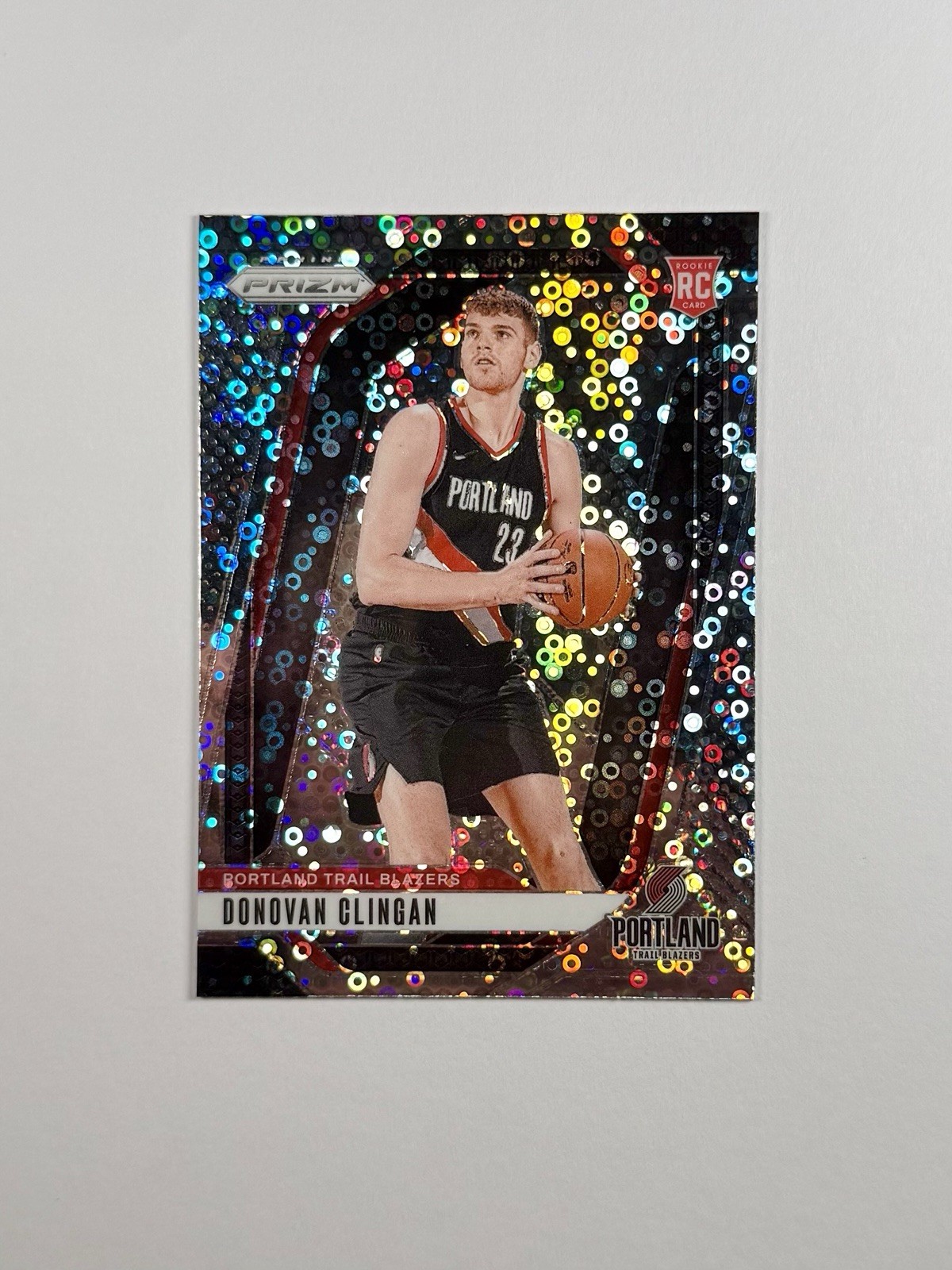 2024-25 Panini Prizm - Donovan Clingan #221 Fast Break Prizm (RC)