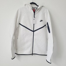 Nike Tech Fleece Windrunner Full Zip Hoodie Sweater HV0949-051 Size L Gray