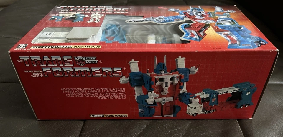 TRANSFORMERS G1 ULTRA MAGNUS SEALED # CITY COMMANDER # MADE IN MACAU # HASBRO # - Imagen 4 de 4