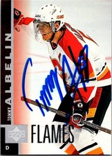 Tommy Albelin 1997-98 Upper Deck #237 Auto Hand Signed