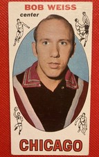1969-70 Topps Bob Weiss RC card #62 - Chicago Bulls -  Basketball - NBA - rookie. rookie card picture