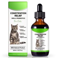 Cat Constipation Relief, Cat Laxative Constipation Relief, 100 Natural Laxat...