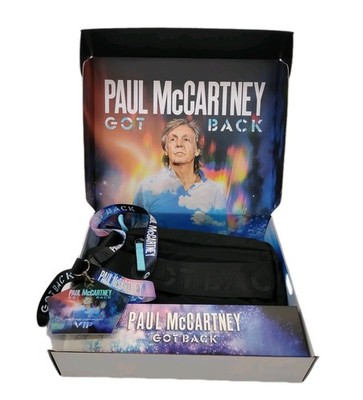 Paul McCartney Commemorative Box, Got Back Tour Limited Edition GOLD VIP