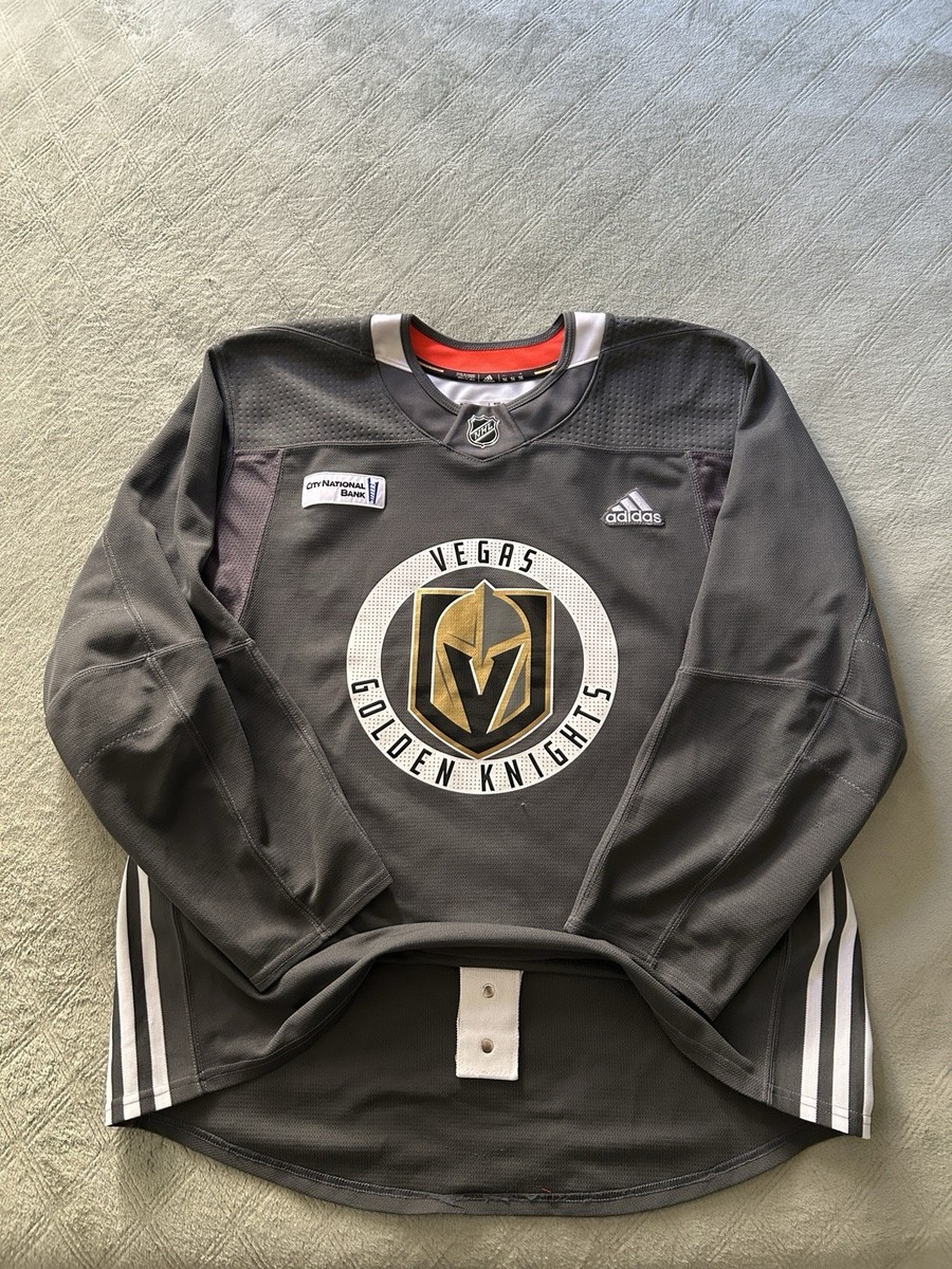 Vegas Golden Knights Practice Jersey Size 56. Gray/Grey/NHL
