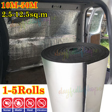 50M Camper Van Insulation Self-adhesive Closed Cell Foam Thermal Soundproof 7mm
