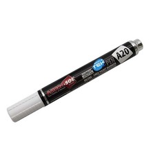 Indelible White Marker 13ml Industrial Plastic Glass Marker 