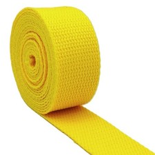 AnseTendance - Sangle coton 32mm 10 mètres couture anse sacs a main diy Jaune