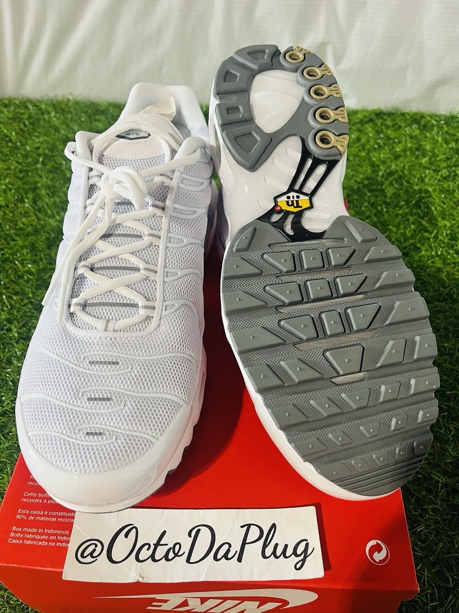 Size 10 - Nike Air Max Plus White for sale online | eBay