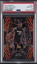 2021 PANINI SELECT TIGER PRIZM #192 JIMMY BUTLER PSA 10