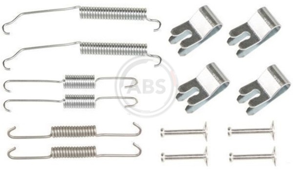 A.B.S. ZubehöRsatz Bremsbacken 0882Q FüR Ford CCN Fiesta CB1 6 Van Ecoboost LPG-image
