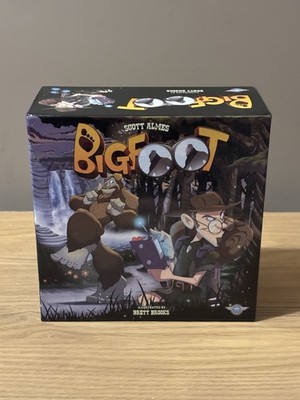 Seltenes Limited Edition Spiel Salute Bigfoot Brettspiel von Scott Almes vollständig