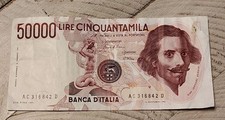1984 italy 50000 lire