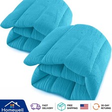 Set of 2 Flexibly Designed Microwavable Heating Pads for Neck  Back Pain Relief