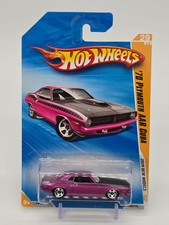 Hot Wheels - 2009 New Models Series - 70 Plymouth Aar Cuda - Purple Hot Wheels - 2009 New Models Series - 70 Plymouth Aar Cuda - Purple