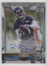 2015 Topps Chrome Rookies Refractor Auto 7/150 Levi Norwood #189 Auto 0c2