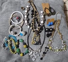 Lot Of 19 Vintage To Modern Costume Jewelry Including Lia Sophia Necklace