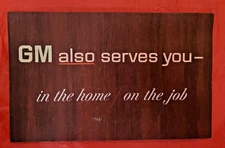 1965 GM - Chevrolet "HOME & ON THE JOB" - Original Car Sales Brochure / Catalog