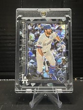 2025 Topps Series 1 Baseball CHRIS TAYLOR Black Holo Foil #d 04/10 Dodgers #53