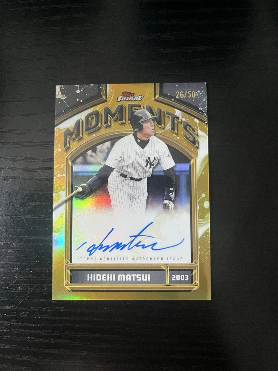 Topps Hideki Matsui Baseball Serial Numbered Sports Trading Cards