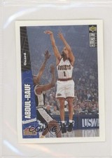 1996 Upper Deck Collector's Choice Italian Stickers Mahmoud Abdul-Rauf #53 0q3