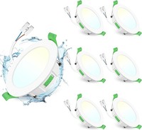 Einbaustrahler LED Dimmbar 230V 65-75Mm Lochmaß 6Er Set Spots 6 StüCk