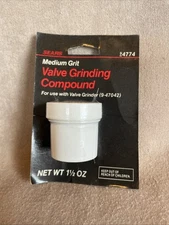 NEW/NOS SEARS CRAFTSMAN MED GRIT VALVE GRINDING COMPOUND 94774 FOR VALVE GRINDER