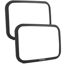 Baby Car Mirror Shake Proof Shatterproof 360 Adjustable View Rear 2 Pack