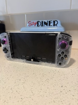 CRKD Clear Nitro Deck Pro Controller for Nintendo Switch/OLED
