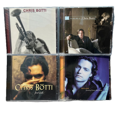 Chris Botti CD Lot 4XCDS Slowing down The World First Wish Sealed L4
