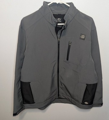Dickies Storm Softshell Performance Grey And Black Jacket Large