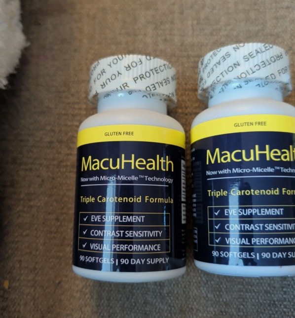 M'acuHealt'h Eye Wellness Formula with Advanced Triple Carotenoid Blend 2pcs,US