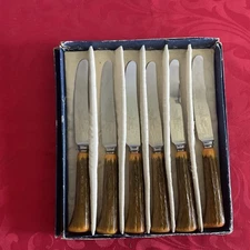 Westall Richardson Steak Knives set of 6 In Box